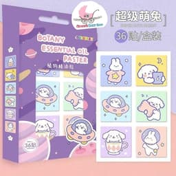 Mosquito Patch Repellent Sticker (Random Design) 72 pcs 1