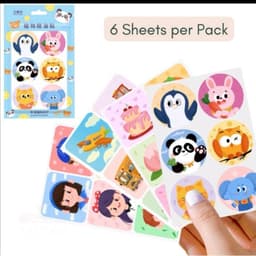Mosquito Patch Repellent Sticker (Random Design) 36 Pcs 1