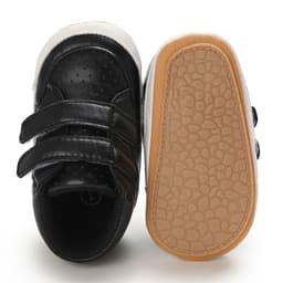Baby Shoes Black Casual Shoes For Boys & Girls 13 CM 12-18 Months 2