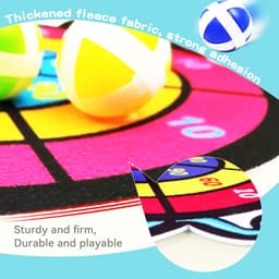 Kids Toys Cartoon Dart Board Set Animal Shape Cute Elephant Hanging Painting Sticky Ball target throwing indoor and outdoor educational Dart Toys 4