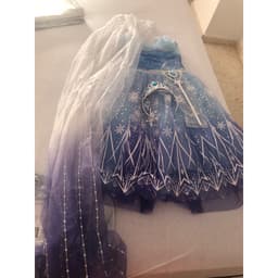 Princess Girls Dress Fancy Party Tulle Outfit for Princess Halloween Cosplay Birthday Party Costume 4