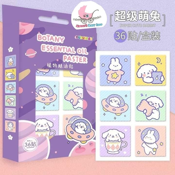 Mosquito Patch Repellent Sticker (Random Design) 72 pcs