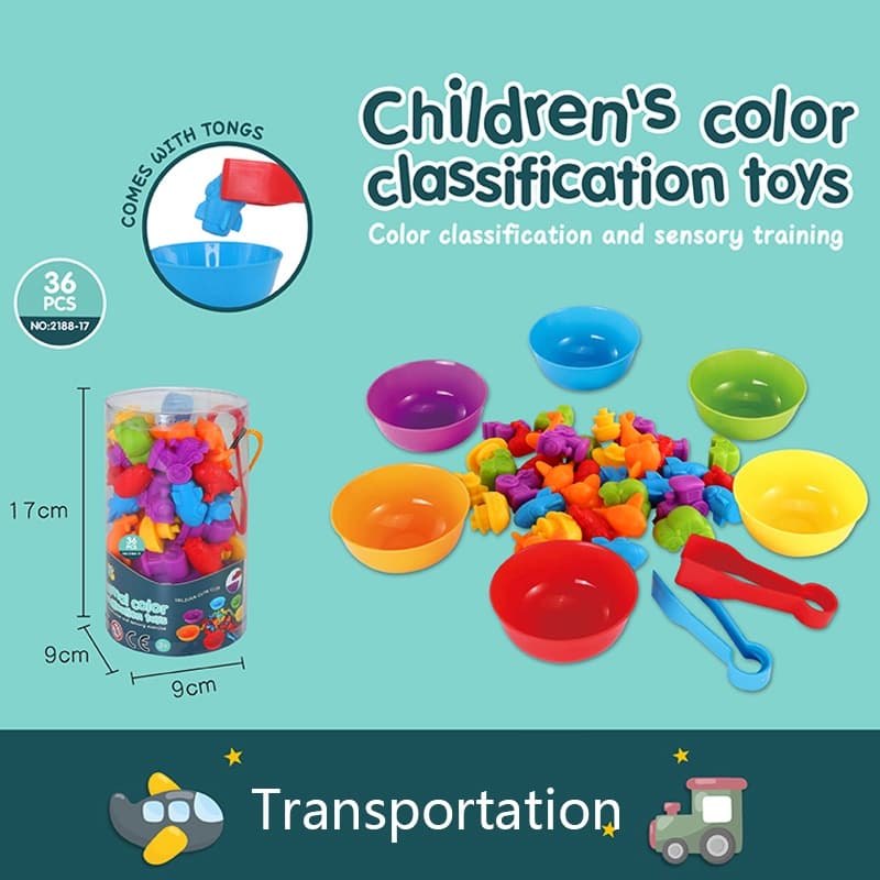 Childrean’s color classifications toys